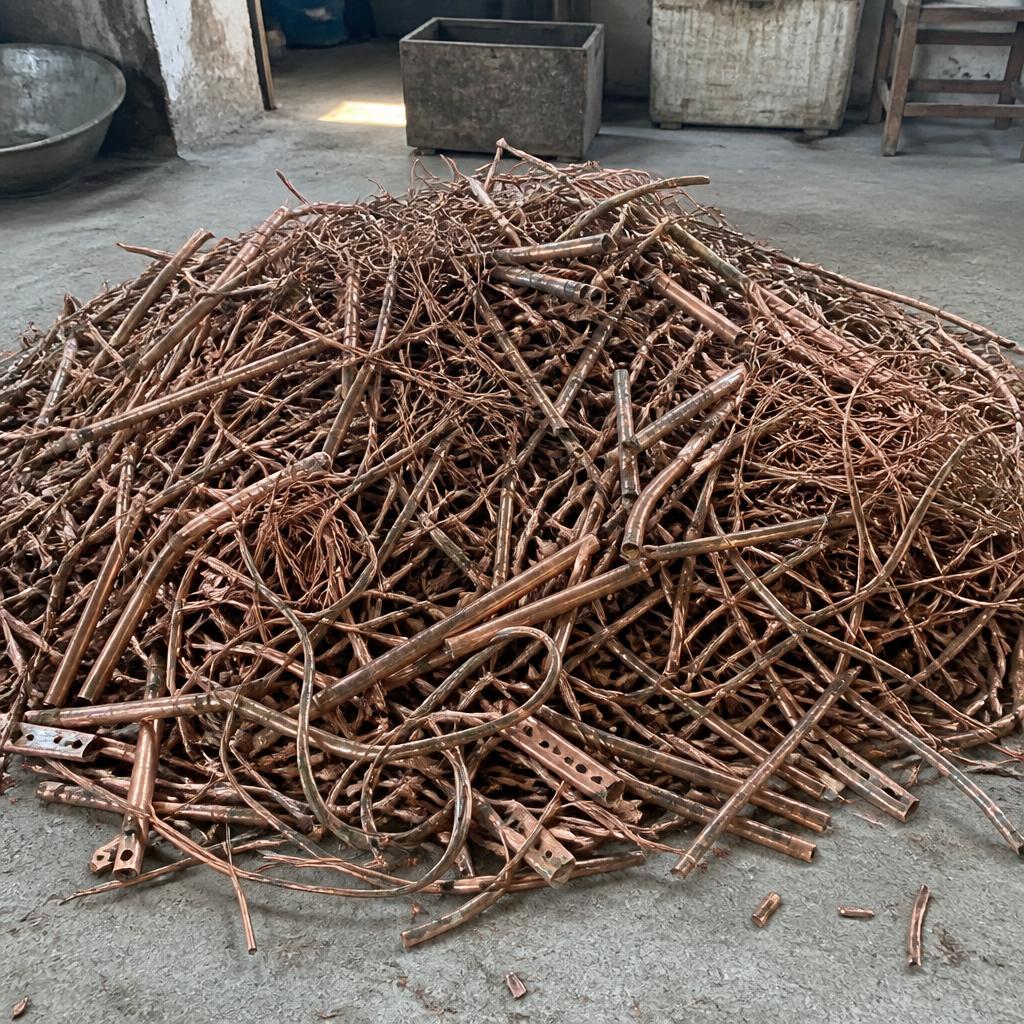 Karışık ince tel ve hafif oksitli bakır hurdaları (Birch)