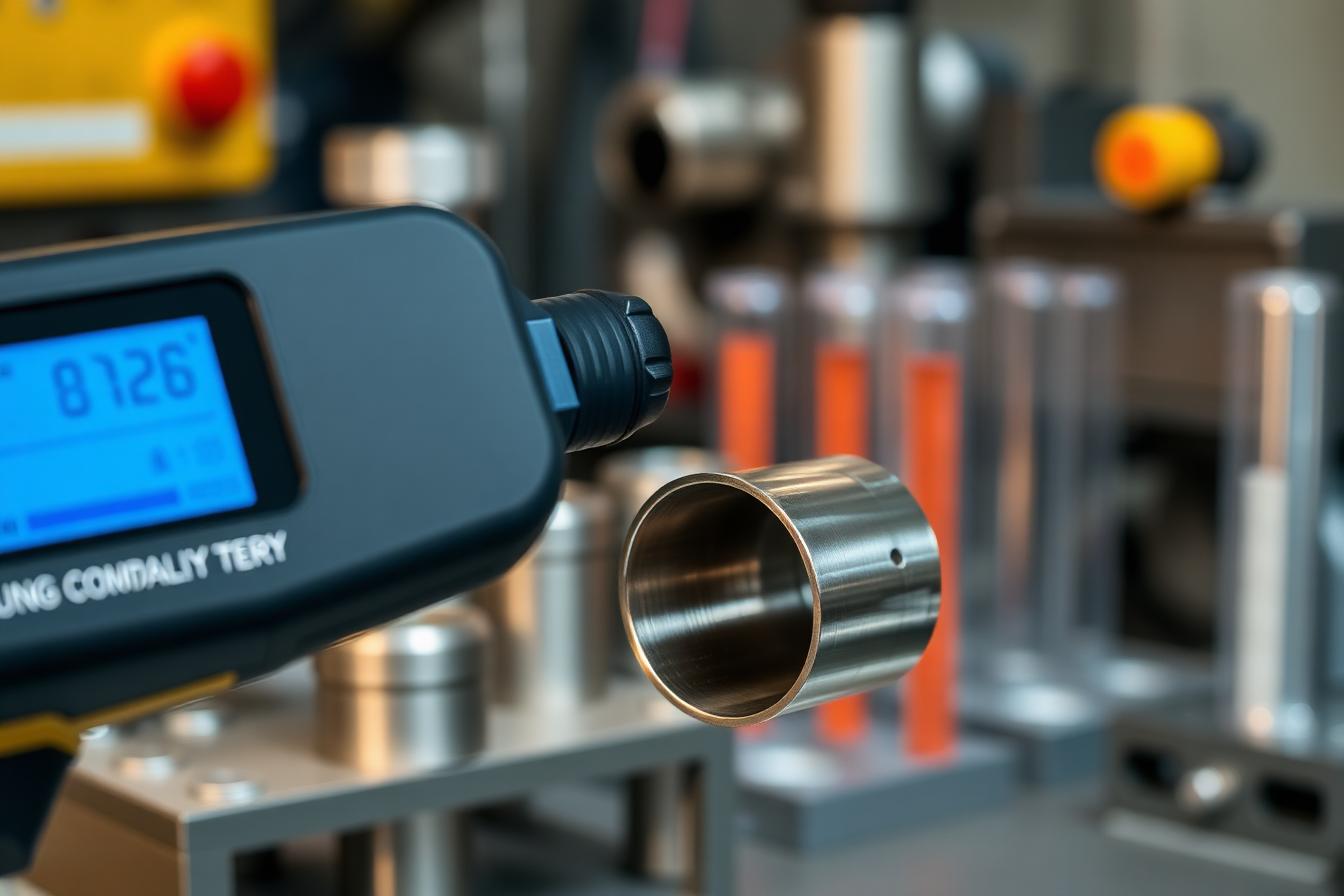 XRF cihazı ile metal analizi